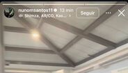 Nuno Santos e Daniel Bragança treinam com bola no ginásio do Sporting