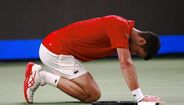 Djokovic com problemas físicos na partida