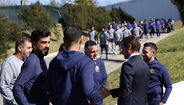 Homenagem a Jorge Costa no Centro de Treinos do Olival