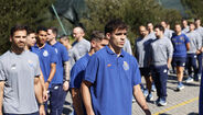 Homenagem a Jorge Costa no Centro de Treinos do Olival