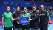 A equipa feminina que está no Campeonato da Europa