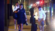 A chegada da equipa do Sporting ao Porto