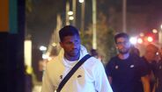 A chegada da equipa do Sporting ao Porto