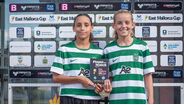 Equipa de futebol do Sporting CP vence prémio no East Mallorca Girls Cup 2025