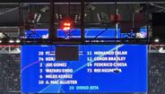Equipa do Liverpool anunciada antes do jogo com o Eintracht Frankfurt