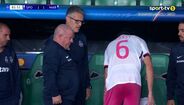 Debast saiu lesionado do jogo com o Marselha