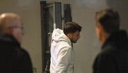 A chegada da equipa do Sporting ao hotel em Viseu