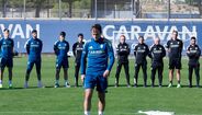 Equipa principal do Saragoça subiu ao relvado apenas para cumprir um minuto de silêncio