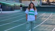 Patrícia Silva na pista em redor do Estádio de Alvalade