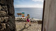 Corredora aventura-se no trilho do Porto da Panela, nos Açores