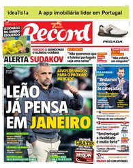 Capa do dia
