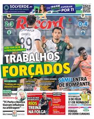 Capa do dia