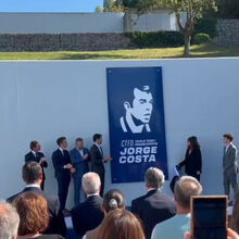 <![CDATA[ 'Bicho' eternizado no Olival: a homenagem no agora Centro de Treinos e Formação Desportiva Jorge Costa ]]>