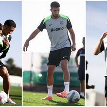 <![CDATA[ Sporting volta aos treinos: Inácio com bola, mais quatro internacionais e ainda sete 'reforços'  ]]>