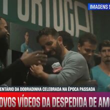 <![CDATA[ Ruben Amorim em lágrimas na despedida do Sporting: veja a última conversa com os jogadores ]]>