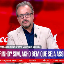<![CDATA[ Vítor Pinto: «Já houve mão inteira de Mourinho, mas isso é diferente de o Benfica ter feito uma grande exibição ofensiva» ]]>
