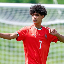 <![CDATA[ Filho de Cristiano Ronaldo treinou na academia do Real Madrid ]]>