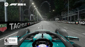 EA Sports F1 25: As luzes (intensas) de Marina Bay