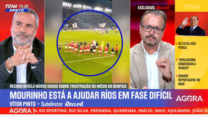 Vítor Pinto: «Exemplo que a estrutura do Benfica deu a Ríos é que podia ir a um concerto à noite e ser titular no dia seguinte»