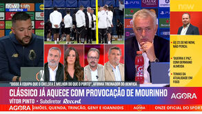 Vítor Pinto: «Farioli não mordeu o isco de Mourinho, mas dá a impressão que tem algo a dizer...»