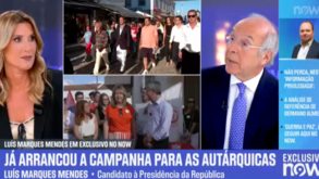 NOW foi o canal de informação mais visto do dia no primeiro dia de outubro