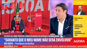 Rui Costa e os acontecimentos na AG do Benfica: «São pessoas ligadas a duas candidaturas»