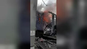 Ataque russo atinge comboio de passageiros na região de Sumy, na Ucrânia
