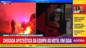 Benfica já se encontra em Gaia e há uma surpresa nos convocados