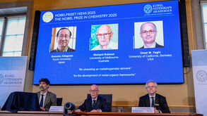 Nobel da Química atribuído pelo desenvolvimento de estruturas metalorgânicas