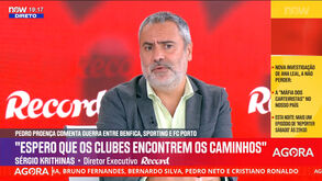 Sérgio Krithinas e a polémica entre Benfica, Sporting e FC Porto: «São cabeçadas para adepto ver»