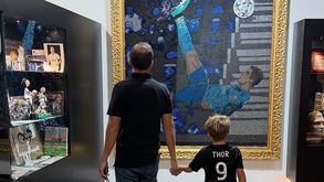 Varandas aproveita visita à Madeira para mostrar Museu CR7 ao filho