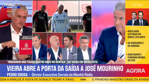 Pedro Sousa: «Desafio qualquer candidato à presidência do Benfica a encontrar um treinador melhor do que Mourinho»