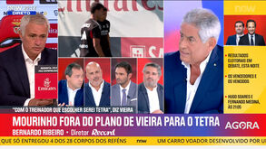 «Benfica acabou de contratar José Mourinho, um dos melhores treinadores de sempre...»