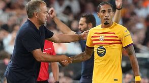 Raphinha: «Ainda bem que Flick me convenceu a ficar…»