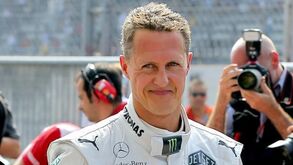 Autógrafo de Schumacher visto como 