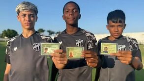 Herança futebolística: Messi, Iniesta e Neymar jogam juntos… no Ceará