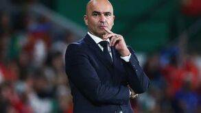 Roberto Martínez durante Portugal-Hungria