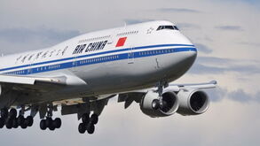 Avião da Air China desviado para Xangai após fogo numa bateria guardada em bagagem