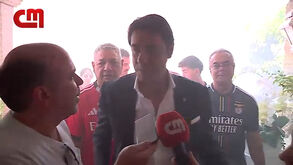  Rui Costa e as palavras de Mourinho: «Acho bem que seja assim, queremos sempre mais»
