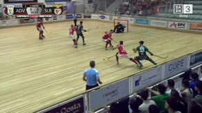 Benfica triunfa em Valongo e soma a segunda vitória no campeonato de hóquei em patins