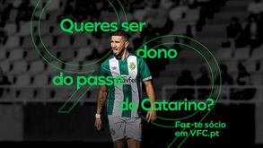 V. Setúbal cede percentagem do passe do goleador Catarino a novos sócios: «Iniciativa sem precedentes»