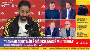 Bruno Fernandes: «Papagaios do Manchester United saíram logo da gaiola para elogiar Ruben Amorim...»