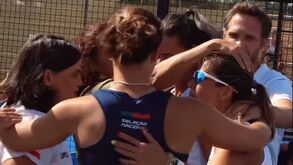 Seleção Nacional feminina vence na estreia no Campeonato da Europa de Padel