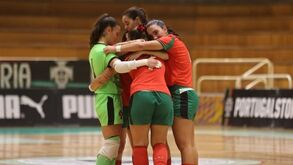 Portugal bate Bélgica no primeiro encontro oficial da Seleção Sub-23 de futsal feminino