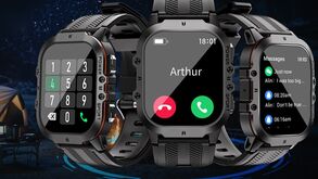 Este smartwatch Oukitel em estilo militar tem tudo o que precisa e está com 72% de desconto!