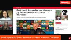 10 Minutos Record: Benfica em queda livre na Champions e Sporting com jogo fulcral contra Marselha