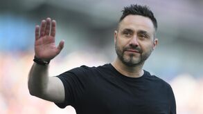 De Zerbi deixa 'aviso' ao Sporting: «Temos bons atacantes, que marcam muitos golos...»