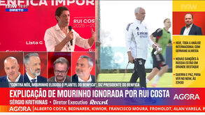 Sérgio Krithinas: «Rui Costa e José Mourinho não podem estar os dois certos. Ou o plantel é bom ou o plantel não é bom...»