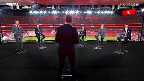 Debate entre os seis candidatos à presidência do Benfica em direto: infraestruturas geram troca de palavras