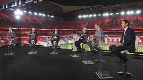 Os seis candidatos à presidência do Benfica em debate na BTV
